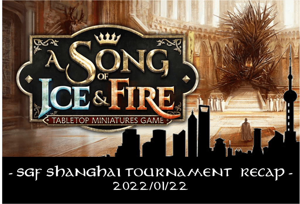 ASOIAF January SGF Tournament&nbsp;Recap!