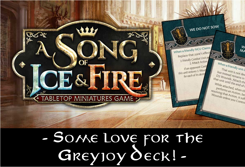 ASOIAF: Some love for the Greyjoy deck!