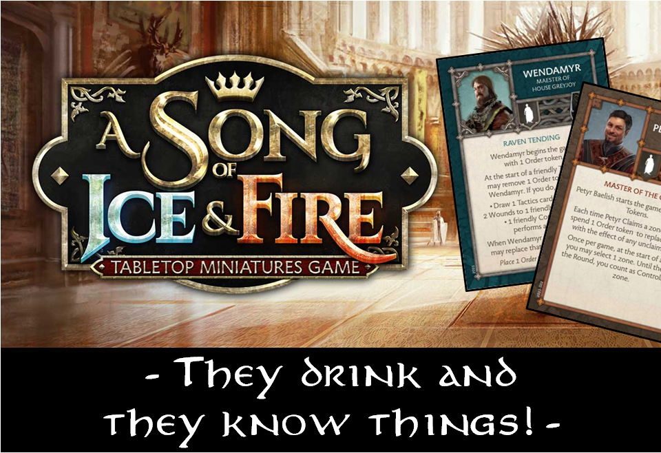ASOIAF: They drink and they know things, NCUs!
